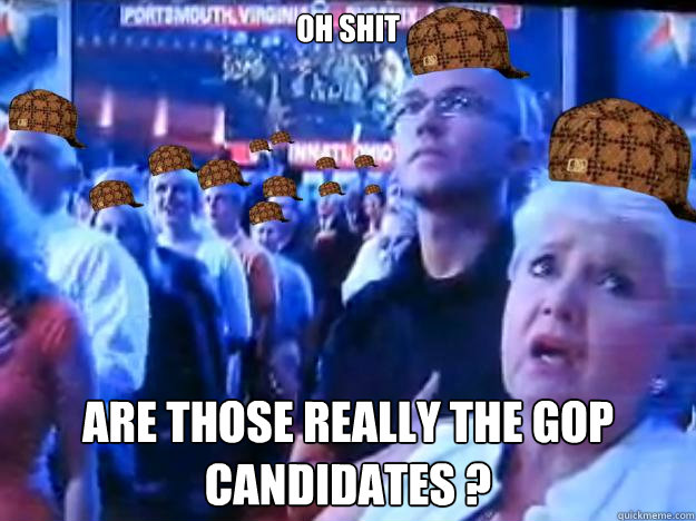 oh shit are those really the gop candidates ?  