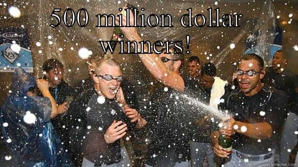 This man has just won the lottery! - 500 MILLION DOLLAR WINNERS!  Misc