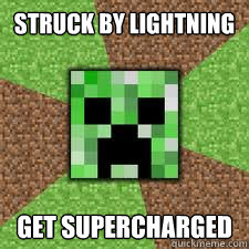 Struck by lightning Get Supercharged - Struck by lightning Get Supercharged  GENTLE CREEPER