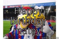  HAPPY BIRTHDAY MATEY! Misc