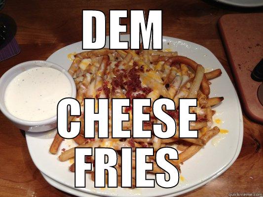 cheese fries! - DEM  CHEESE FRIES Misc