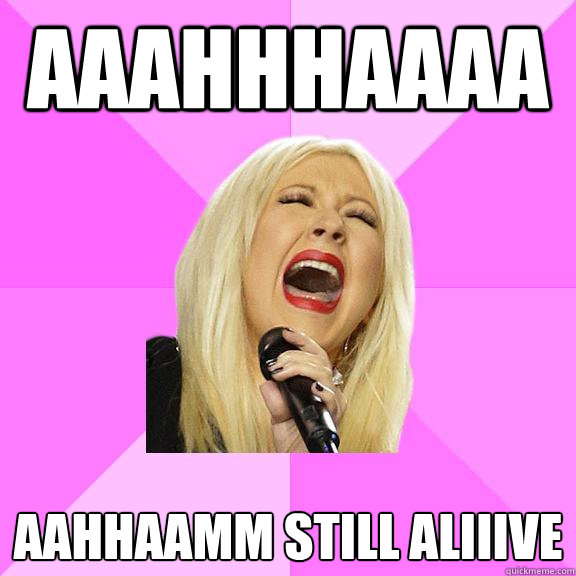 AAAHHHAAAA AAHHAAMM Still aliiive  Wrong Lyrics Christina