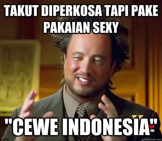 takut diperkosa tapi pake pakaian sexy 