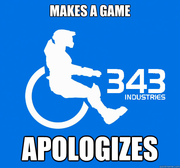 makes a game Apologizes  