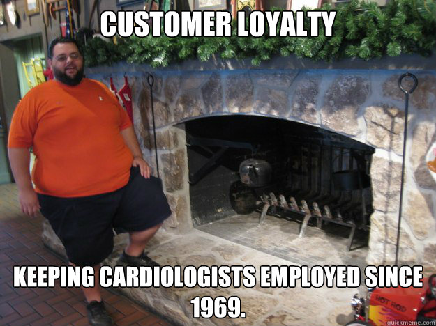Customer Loyalty Keeping cardiologists employed since 1969.  Customer Loyalty