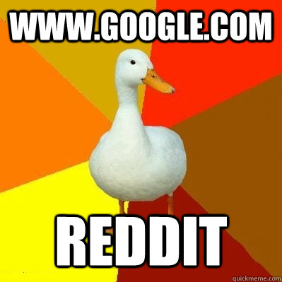 www.google.com reddit  Tech Impaired Duck