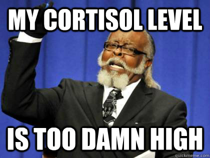 My Cortisol Level Is too damn high  med school apps