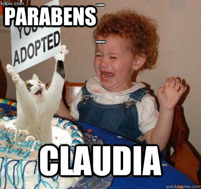 Claudia











parabens

 claudia PARABENS  Happy birthday