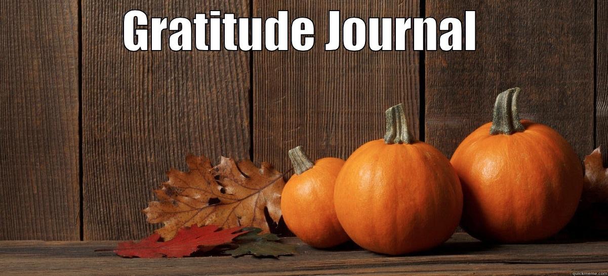 GRATITUDE JOURNAL  Misc