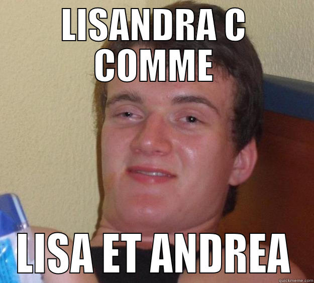 wazaaa boy man caca - LISANDRA C COMME LISA ET ANDREA 10 Guy