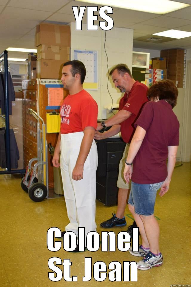 Tailor shop problems - YES COLONEL ST. JEAN Misc