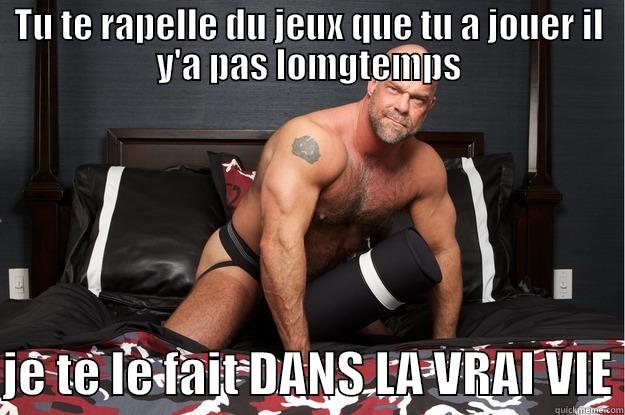 TU TE RAPELLE DU JEUX QUE TU A JOUER IL Y'A PAS LOMGTEMPS  JE TE LE FAIT DANS LA VRAI VIE Gorilla Man