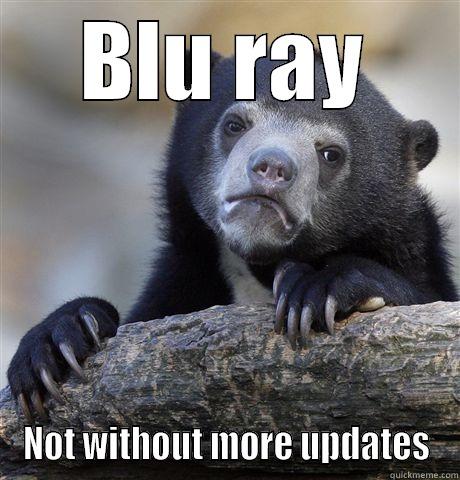 Old iMac Bear - BLU RAY NOT WITHOUT MORE UPDATES Confession Bear
