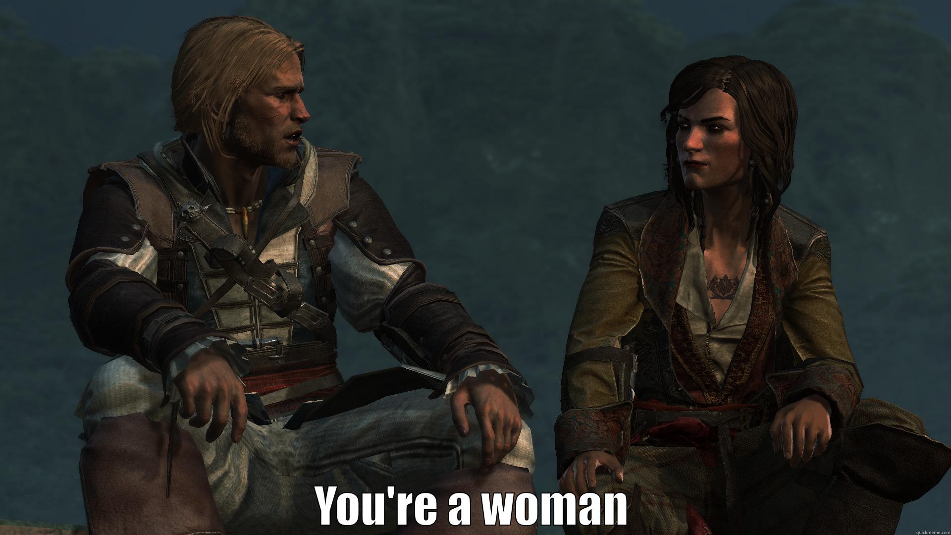  YOU'RE A WOMAN Misc