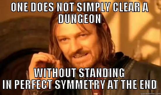 Finishing Dungeons in Elsword - ONE DOES NOT SIMPLY CLEAR A DUNGEON WITHOUT STANDING IN PERFECT SYMMETRY AT THE END Boromir