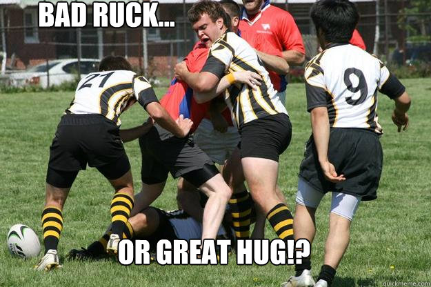 BAD RUCK... OR GREAT HUG!? - BAD RUCK... OR GREAT HUG!?  Evan Wan Hug