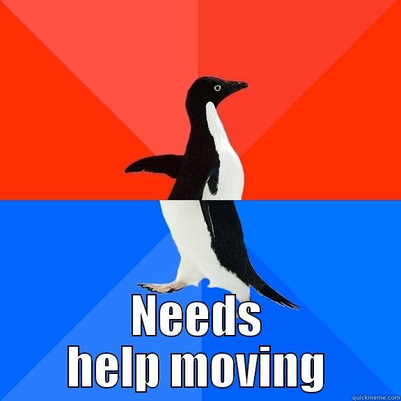  NEEDS HELP MOVING Socially Awesome Awkward Penguin