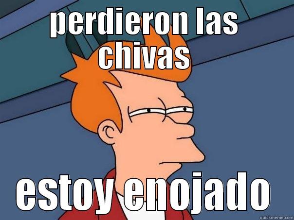 PERDIERON LAS CHIVAS ESTOY ENOJADO Futurama Fry