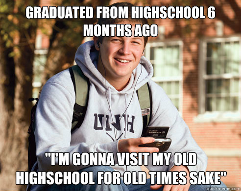 Graduated from highschool 6 months ago 