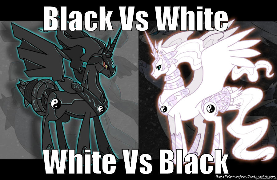 BLACK VS WHITE WHITE VS BLACK Misc