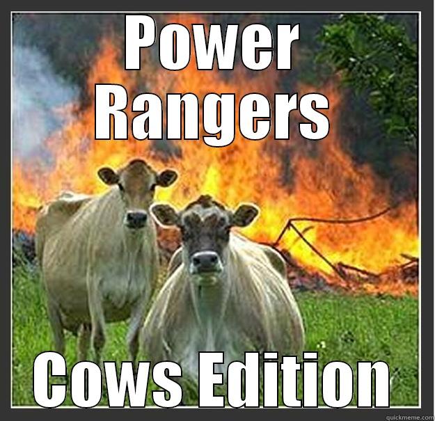 Power Rangers - POWER RANGERS COWS EDITION Evil cows