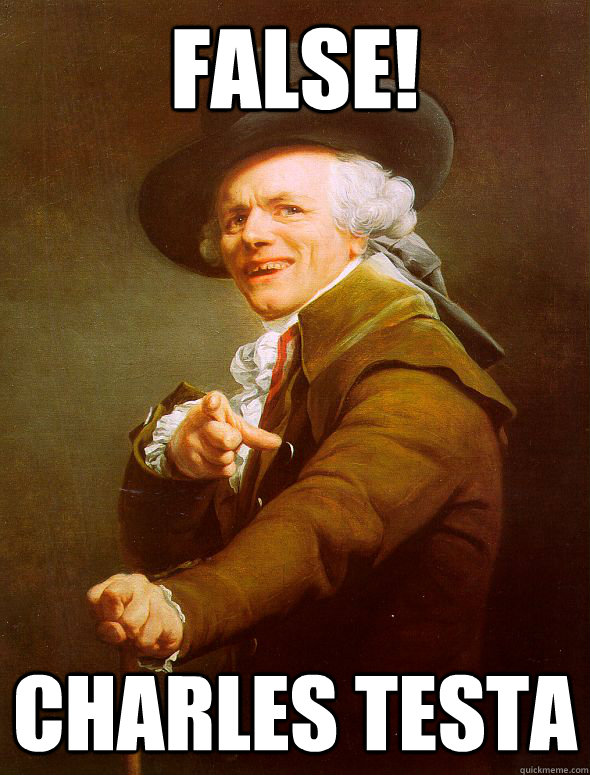 false! charles testa - false! charles testa  Joseph Ducreux