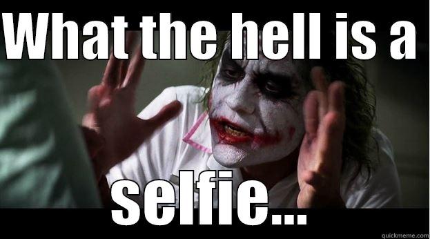 WHAT THE HELL IS A  SELFIE... Joker Mind Loss