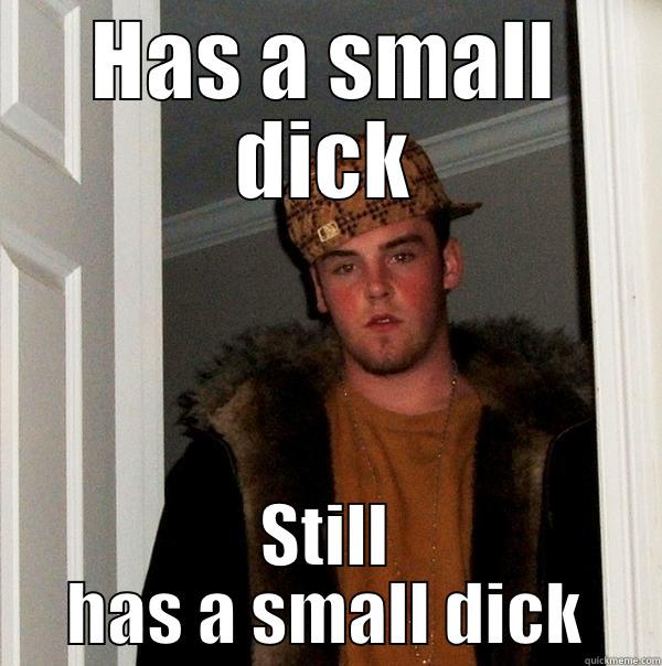 HAS A SMALL DICK STILL HAS A SMALL DICK Scumbag Steve