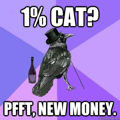 1% Cat? Pfft, new money.  