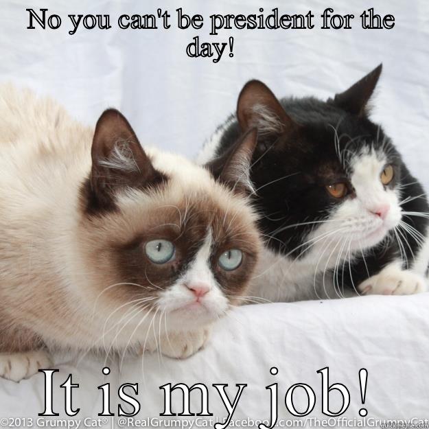 Apprentice takeover - NO YOU CAN'T BE PRESIDENT FOR THE DAY! IT IS MY JOB! Misc