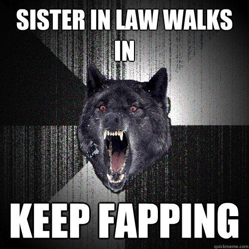 Sister in Law Walks In keep fapping  