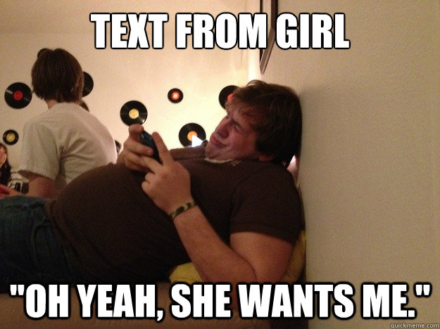 Text from girl 