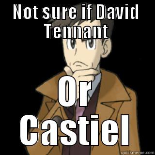 Looker is quite the looker - NOT SURE IF DAVID TENNANT OR CASTIEL Misc