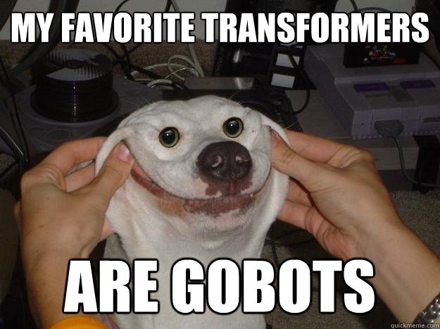 my favorite transformers are gobots - my favorite transformers are gobots  Mentally Defunct Dog