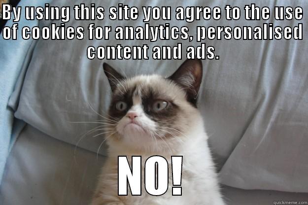 Grumpy Cat says no to Microsoft - BY USING THIS SITE YOU AGREE TO THE USE OF COOKIES FOR ANALYTICS, PERSONALISED CONTENT AND ADS. NO! Grumpy Cat