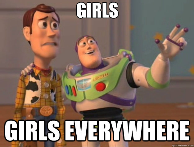 Girls Girls everywhere - Girls Girls everywhere  Toy Story