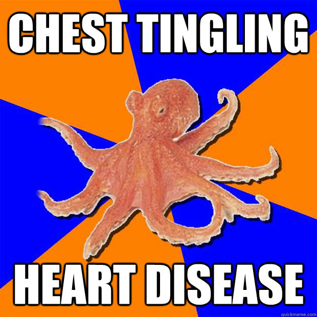 Chest tingling heart disease  Online Diagnosis Octopus