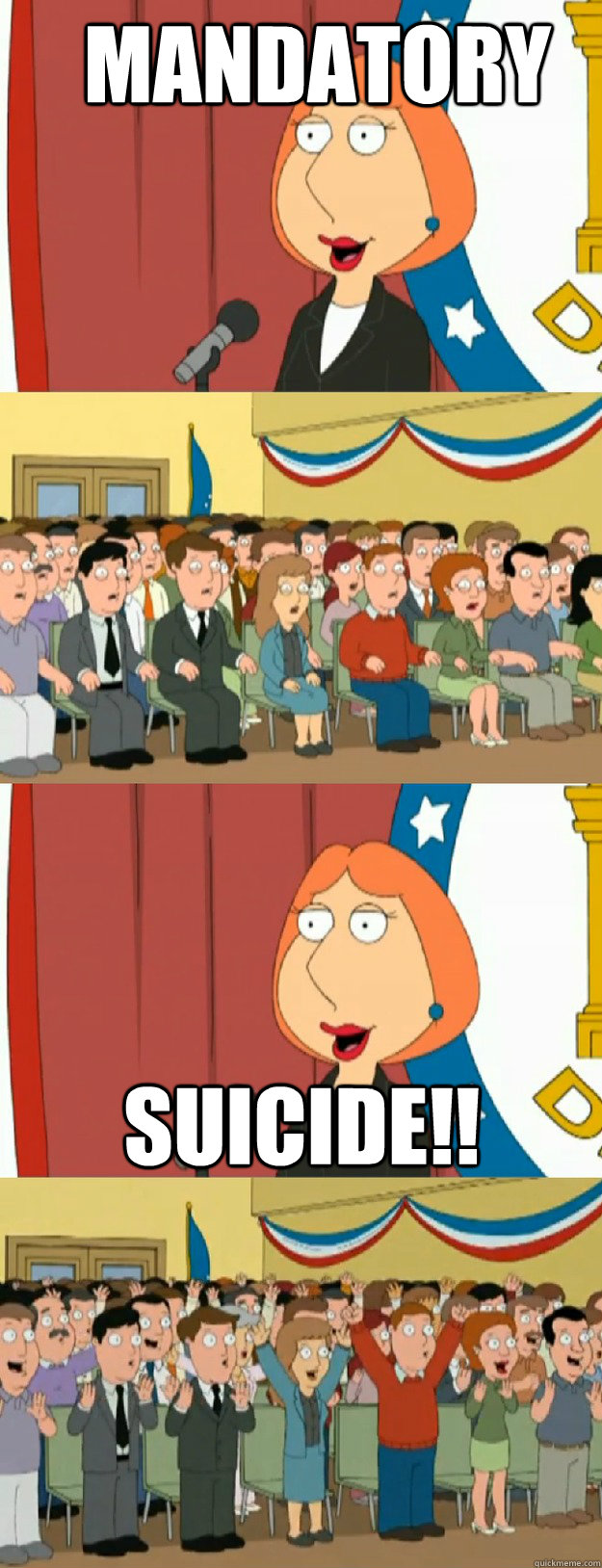 Mandatory Suicide!!  Lois Griffin