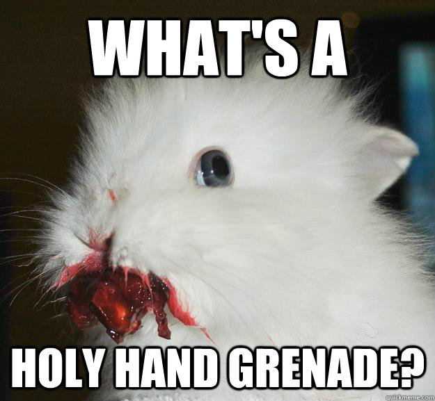 what's a holy hand grenade? - what's a holy hand grenade?  Misc