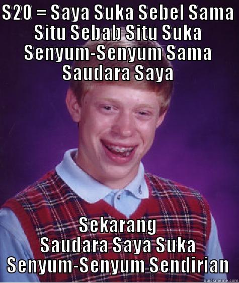 Sekarang Saudara Saya Suka Senyum Senyum Sendirian Quickmeme