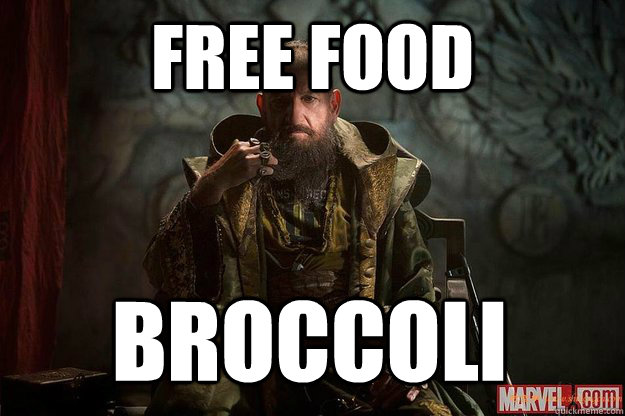 free food broccoli  