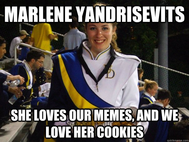 Marlene Yandrisevits She loves our memes, and we love her cookies - Marlene Yandrisevits She loves our memes, and we love her cookies  Alto Cookies