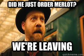 did he just order merlot? we're leaving - did he just order merlot? we're leaving  surprised paul giamatti