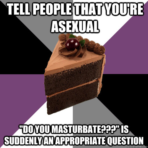 Tell people that you're asexual 