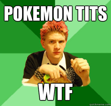 pokemon tits wtf   