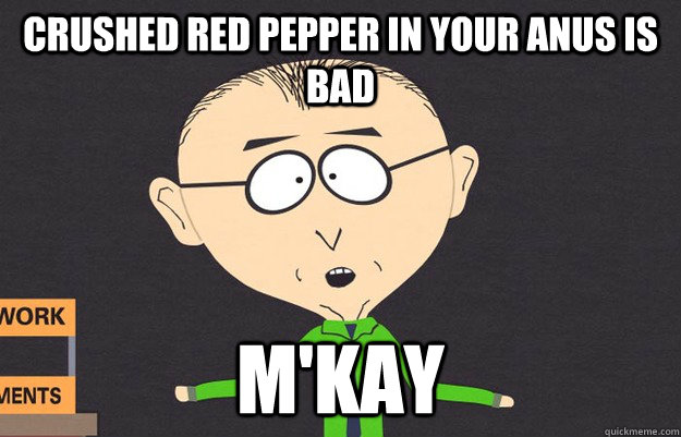 Crushed Red pepper in your anus is bad  M'kay - Crushed Red pepper in your anus is bad  M'kay  pad thai lesson