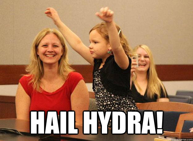  Hail Hydra! -  Hail Hydra!  Adopted Girl Fixed