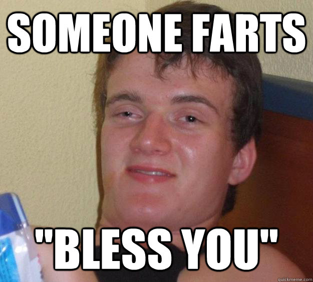 Someone farts 