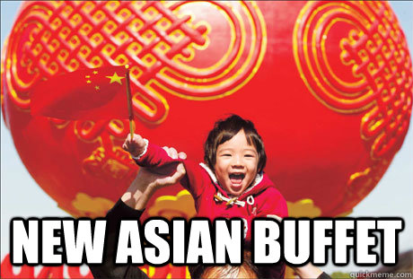  New Asian buffet  Second World Success