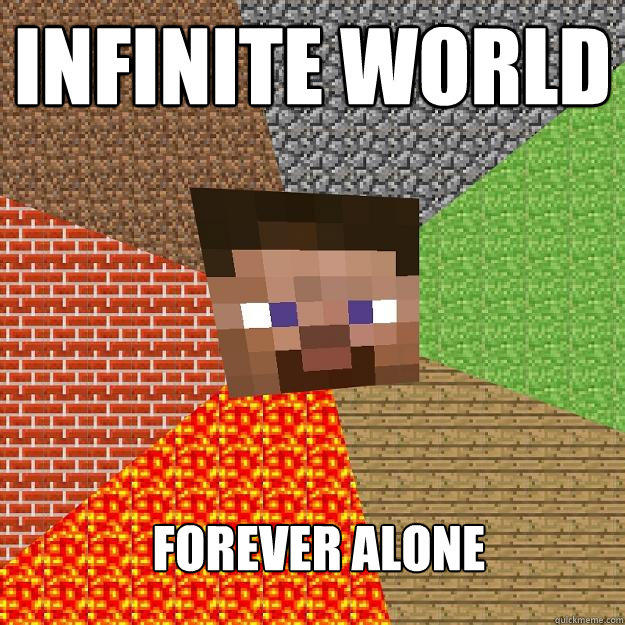 Infinite World Forever Alone  